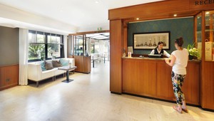 Hotel lobby